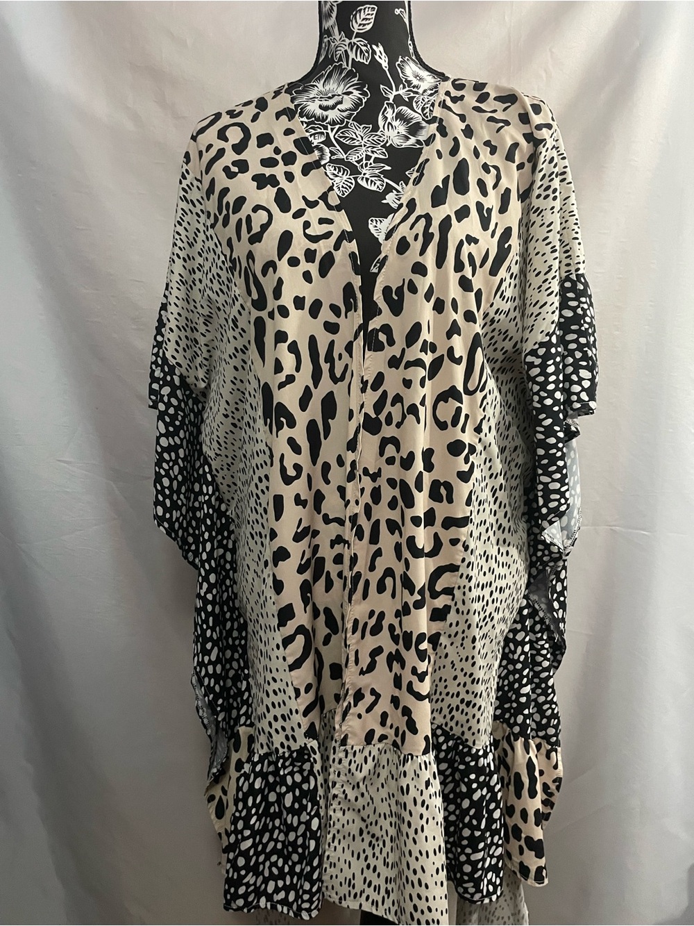 Animal Print Kimono - Read Description